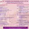 programme journées professionnelles 2018